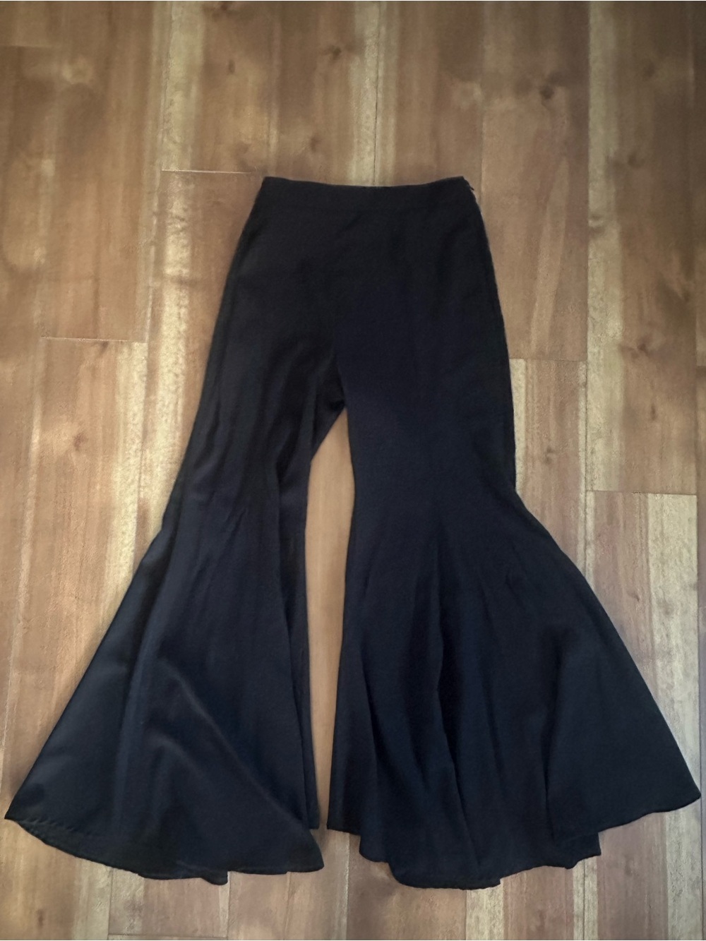 Zara Black Flare Palazzo Pants